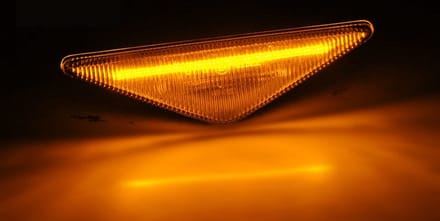 Dynamisch LED knipperlicht zijkant White geschikt voor Ford Focus Mondeo