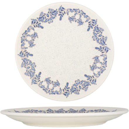 Rinart Dinerbord - Valeria - Porselein - 30 cm - set van 6
