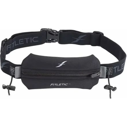 Riem met neopreen zakje + nummerhouder Fitletic