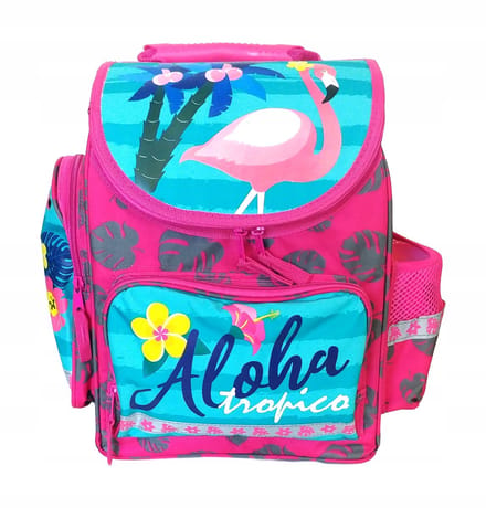 Flamingo Aloha Schooltas - Ergonomische Rugzak voor Meisjes