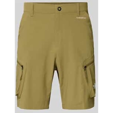 Shorts met cargozakken en logo