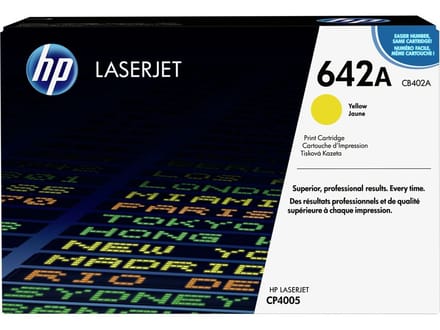 HP CB402A nr. 642A toner cartridge geel (origineel)