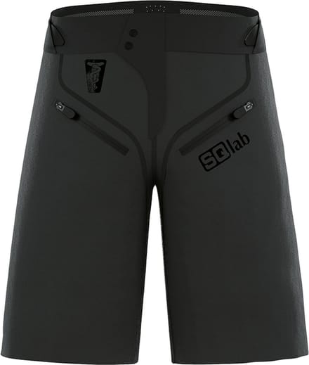 SQlab ONE OX Fietsbroek - Fiets short - Anti-slip - Waterdicht - Sneldrogend - Nylon/Polyester/Spandex - Zwart - Maat S