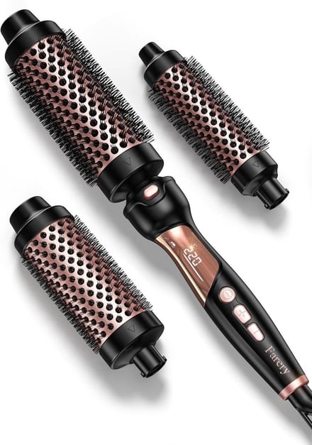 Fohnborstel - Warmteborstel 3-in-1 - Krulborstel - Krultang - Stijlborstel - Haarmode