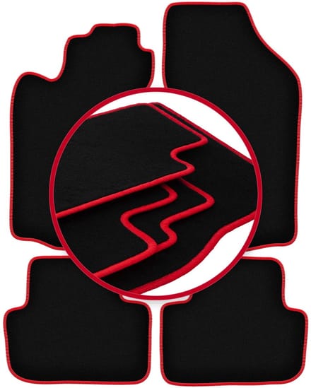 CARLUX-RED automatten voor: Alfa Romeo GT coupé (2003-2010)