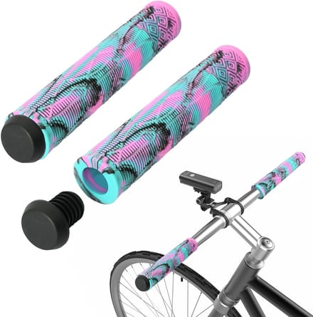 Comfortabele Fietsstuurgrepen 160mm voor MTB en Stuntstep - Gemengde Kleuren