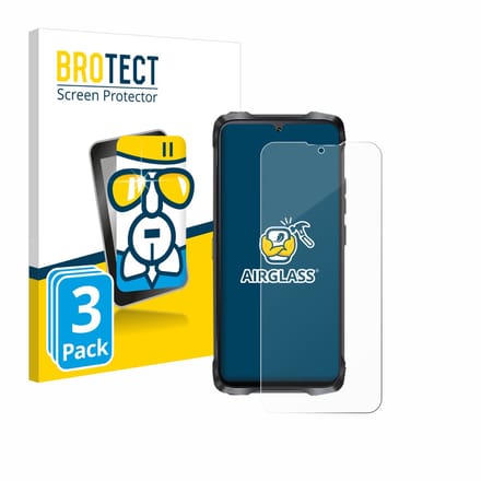 Screenprotector 3 Stuks voor Cubot King Kong Power 3 Beschermglas transparant