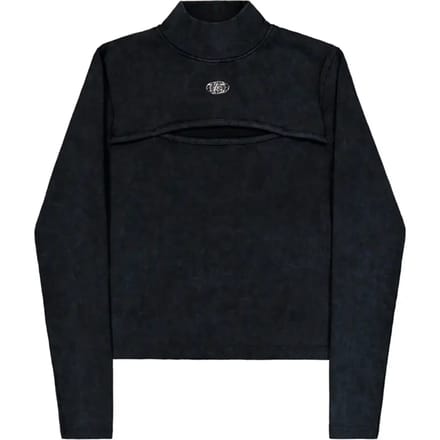 Dames-T-shirt met lange mouwen Alpha Industries World Cut Out