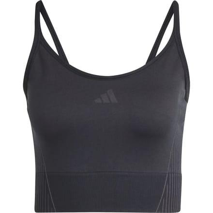 Adidas Aeroknit Sport-top Zwart XL Vrouw
