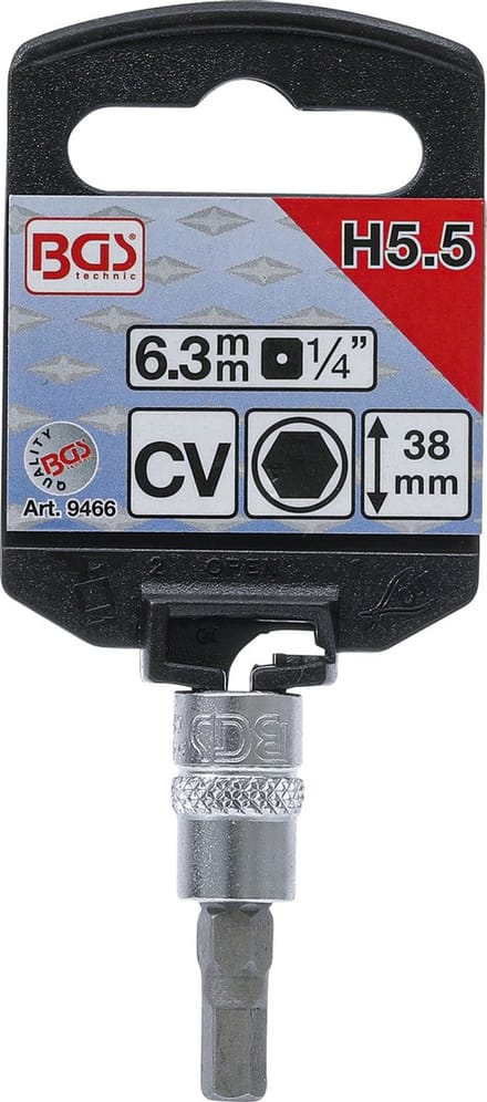 BGS Dopsleutelbit 1/4 INBUS 5,5 mm
