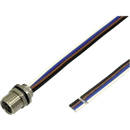 BKL Electronic 2701010 Sensor/actuator inbouwbus M8 Aantal polen (sensoren): 4 0.2 m 1 stuk(s)