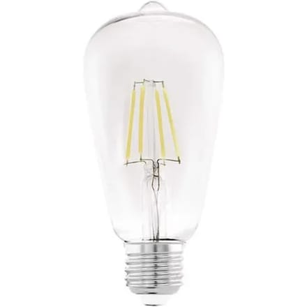 Eglo Ledfilamentlamp Edison - D9,5cm - Warm Wit - E27 - 7w