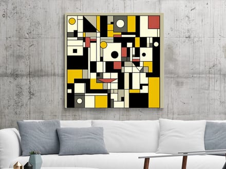 Kunstprint | Wanddecoratie | Forex | 80 × 80 cm
