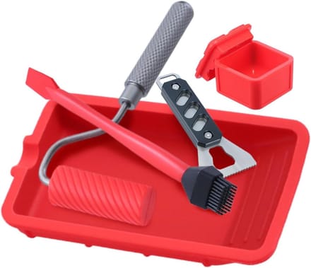 Lijmroller Set - Precisie Applicator - Houtbewerking Projecten - Snelle Reiniging - 5 Delig - Niet gespecificeerd