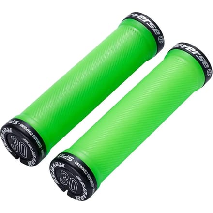 Reverse Spin Lock-On fietshandgreep groen/zwart