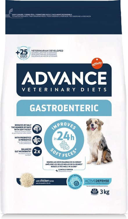 Advance Veterinary Diet Dog - Gastro Enteric - Hondenvoer - 3 kg