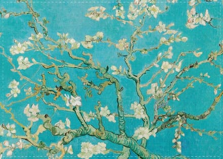 Theedoek Amandelbloesem, Van Gogh