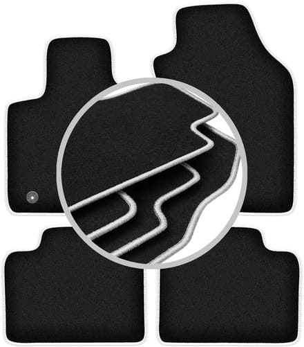 CARLUX-SILVER automatten voor: Lancia Ypsilon III hatchback (2011-)