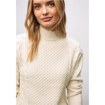 Jumper met kabelpatroon