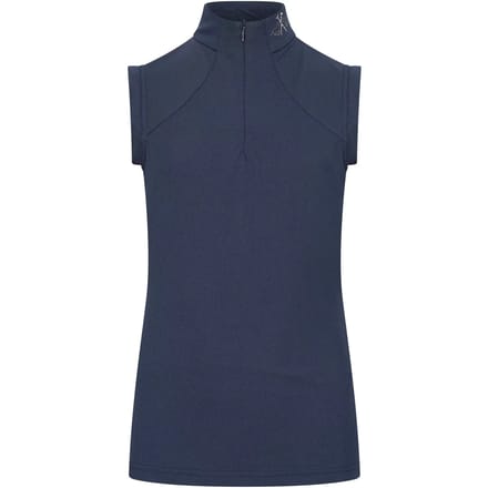 Mouwloos rijshirt voor meisjes HV Polo Luna