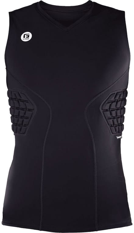 G-Form Compressie Basketbalshirt Heren - Zwart | Maat: L