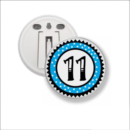 Button Met Clip 58 MM - 11