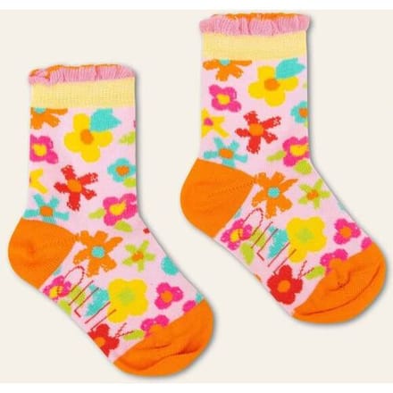 Oilily Mora Enkelsokken- maat32-34 Prism Roze