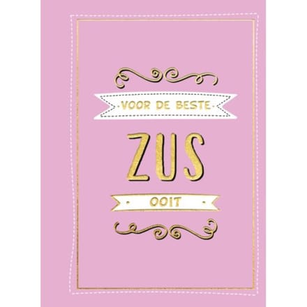 Voor De Beste Zus Ooit - Cadeauboeken - Cadeauboeken