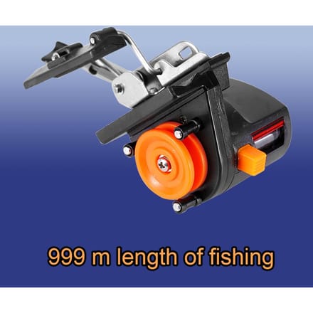 999m Vislijn Lengte Teller Visgereedschap Accessoires black