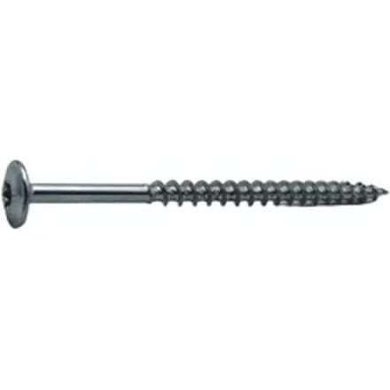 Sencys Spaanplaatschroef Gegalvaniseerd Vlakke Kop Torx - 6x100mm - 6 Stuks