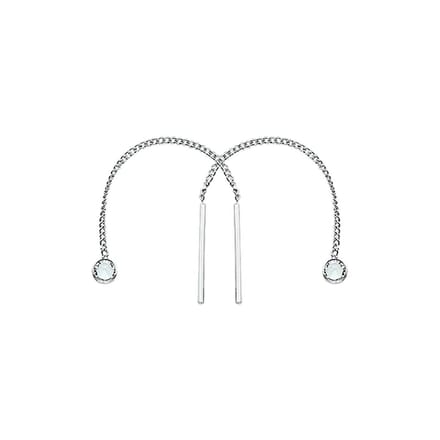 TFT Doortrekoorbellen Strass Zilver Gerhodineerd Glanzend