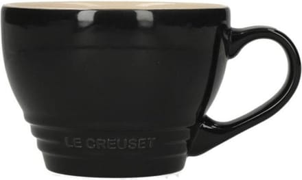 Le Creuset - Grote Cappuccino Mok Ebbenzwart 0,4l