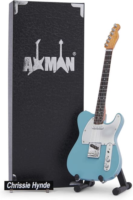 Handgemaakte Miniatuur Gitaar Replica 1/4 Schaal - Inclusief Display Box en Standaard