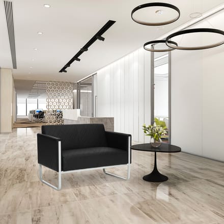Aruba Step | 2-Zits - Lounge bank / sofa Zwart