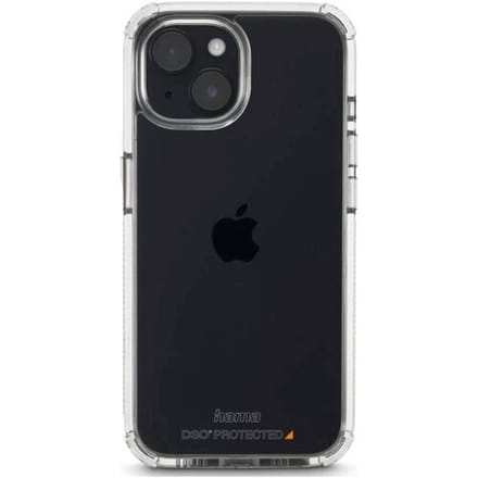 Hama hoesje geschikt voor Iphone 15 - Extreme Protect cover - Transparant