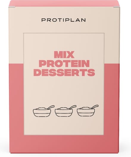 Protiplan - Desserts Mixverpakking - 7 porties - Koolhydraatarm dessert - Dieet geschikt