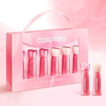 COLORKEY - Soft Matte Non-Staining Water Tint Gift Set #Gift Set - 6pcs