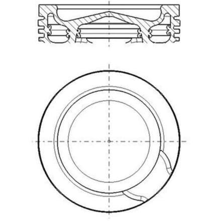 Zuiger MAHLE 001 PI 00194 000