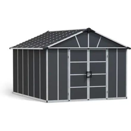 Canopia Metalen Tuinhuis Yukon - Donkergrijs - 395x332cm