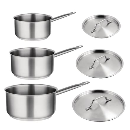Speciale Aanbieding - Vogue Steelpanset (3 Stuks) - S128