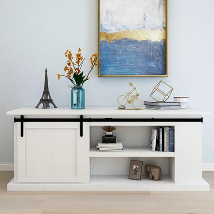 vidaXL - Ophangset - voor - minischuifdeur - 200 - cm - koolstofstaal