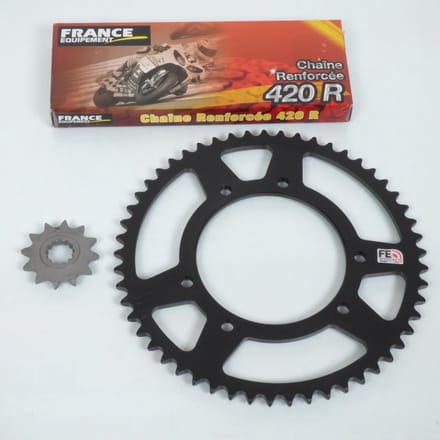 Kettingset FE 12x53 spoed 420 voor motor Yamaha 50 DTR 2007 tot 2008 Nieuw