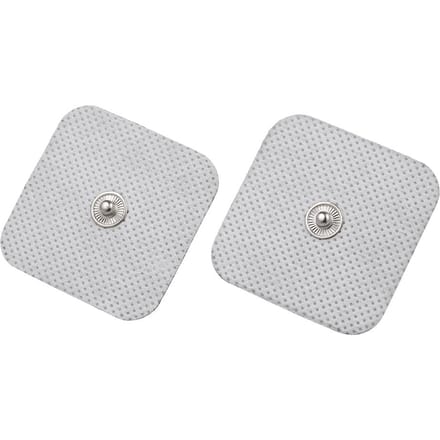 10 stuks zelfklevende vervangingselektrodepad 4 * 4 cm digitale TENS nonwoven voor spierstimulator white