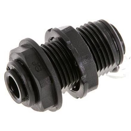 6mm POM Insteekfitting Schotdoorvoer NBR [2 Stuks]