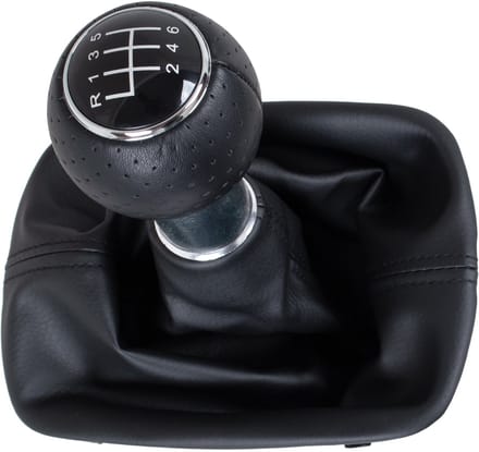 Modecar - Versnellingspookknop - Zwart - Audi A6 C6 2004-2011 - Inclusief Mieszek
