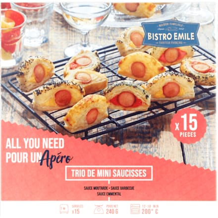 Mini hotdogs