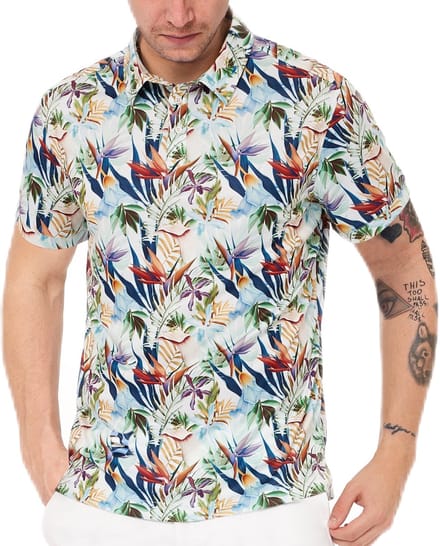 Func Factory mannen Polo Light Tropic maat M