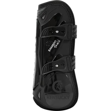 Kentucky Horsewear - Peesbeschermers bamboo elastiek zwart L
