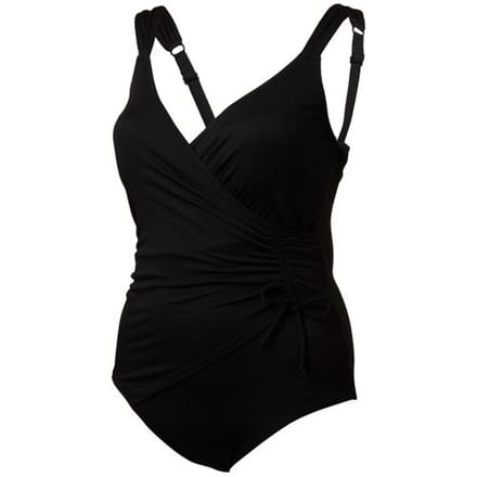 CRIVIT Dames badpak - Plus size (Zwart, XXL (52/54))