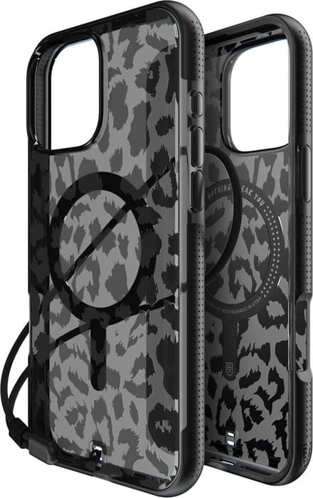 BodyGuardz Ace Pro MagSafe Backcover voor de iPhone 16 Pro Max - Zwart